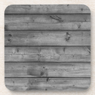 gray wood boards coaster set