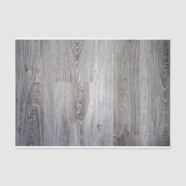 gray wood pattern tissue paper (Front)