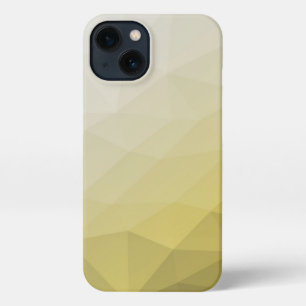 Gray Yellow ombre Mesh cool elegant Pattern iPhone 13 Case
