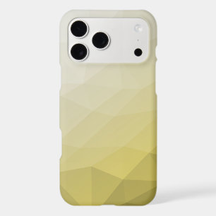 Gray Yellow ombre Mesh cool elegant Pattern iPhone 17 Pro Max Case