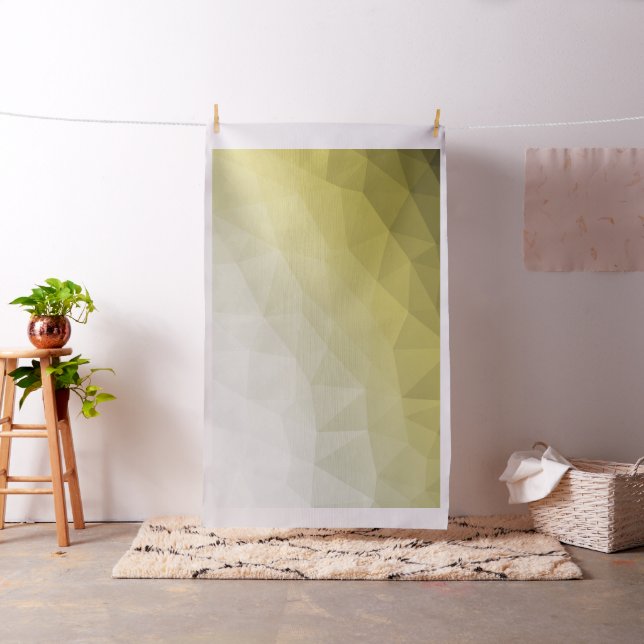 Gray Yellow ombre Mesh cool Pattern Fabric (In Situ)