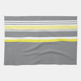 Gray (Yellow stripe) Kitchen Towel
