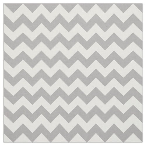 Gray Zigzag Gray Chevron Geometric Pattern Fabric