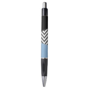 Gray Zigzag, Gray Chevron, Zigzag Pattern, Blue Pen