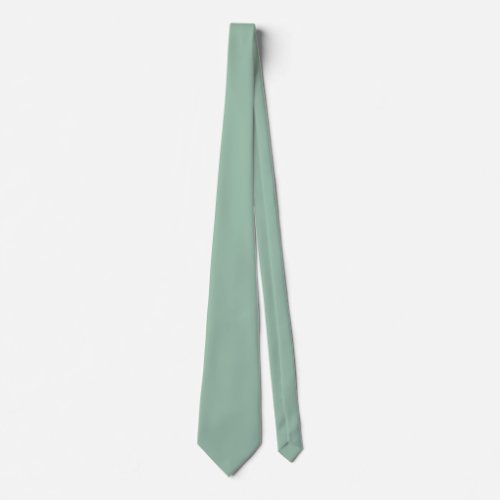 Grayed Jade Neck Tie