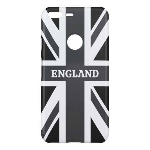 Grayed out British Union Jack flag English pride Uncommon Google Pixel XL Case
