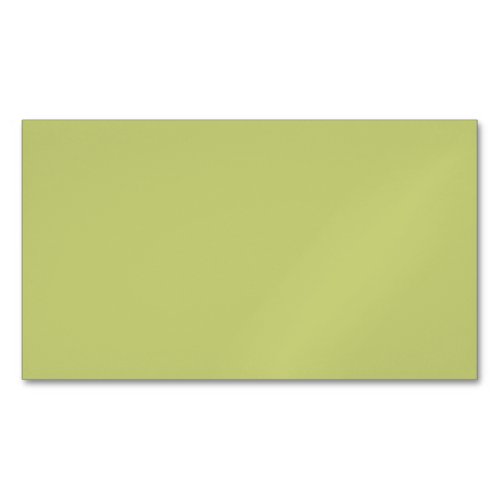  Grayish apple green solid color  Business Card Magnet