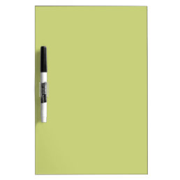   Grayish apple green (solid color)  Dry Erase Board