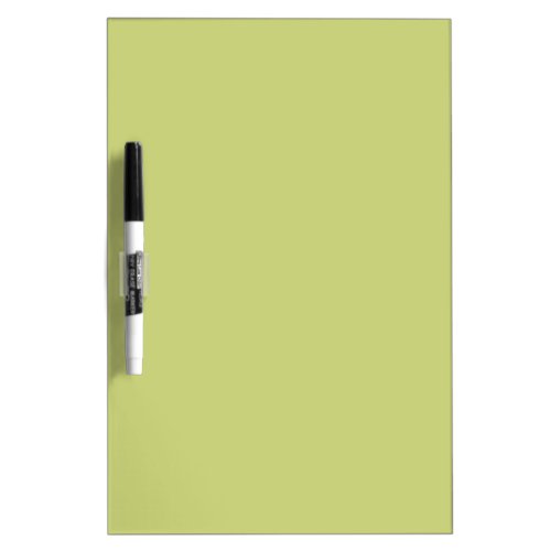   Grayish apple green solid color  Dry Erase Board