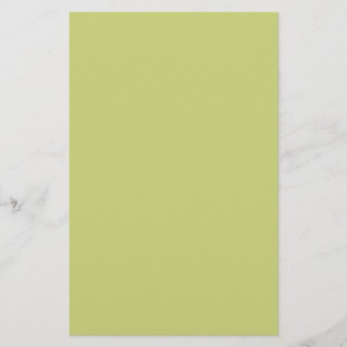  Grayish apple green solid color  Stationery