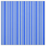 Grayish Gray Green Line Stripes On Blue Fabric