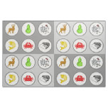 Grays - Fish Prawn Crab Vietnamese Dice Game Mat Fabric