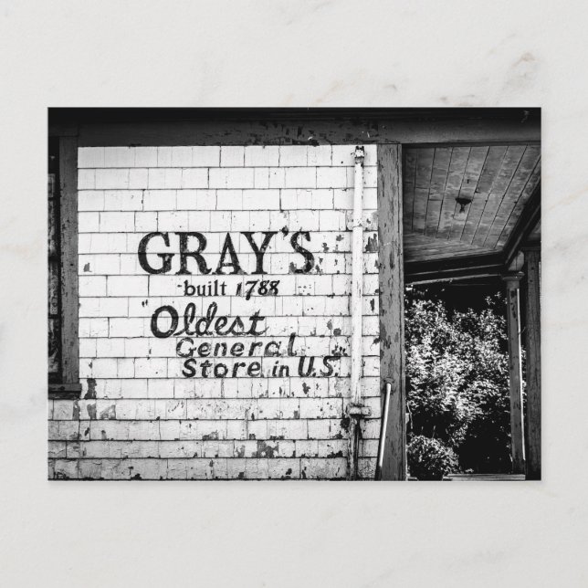 Gray's General Store Postcard (Front)