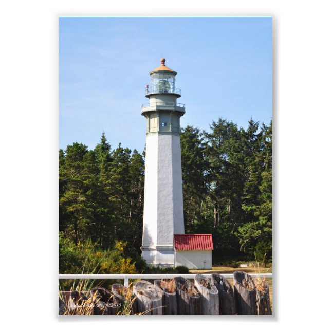 Grays Harbor Lighthouse Photo Print (Front)