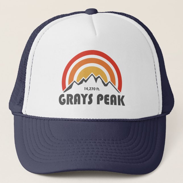 Grays Peak Trucker Hat (Front)
