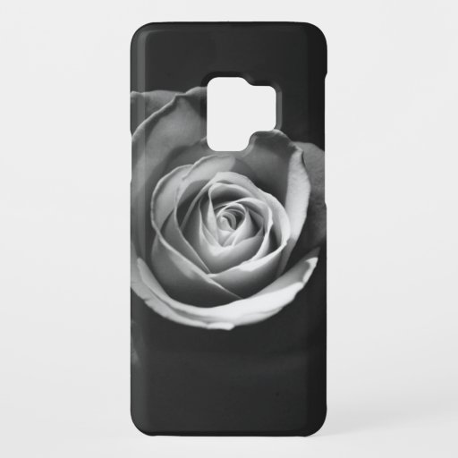 GRAYSCALE PHOTO OF ROSE Case-Mate SAMSUNG GALAXY S9 CASE