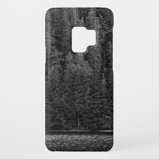 GRAYSCALE PHOTO OF TREES NEAR RIVER Case-Mate SAMSUNG GALAXY S9 CASE