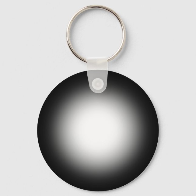 Grayscale Spotlight: Customize This Template! Keychain (Front)