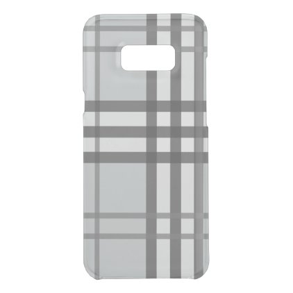 Grayscale Tartan Pattern Uncommon Samsung Galaxy S8+ Case