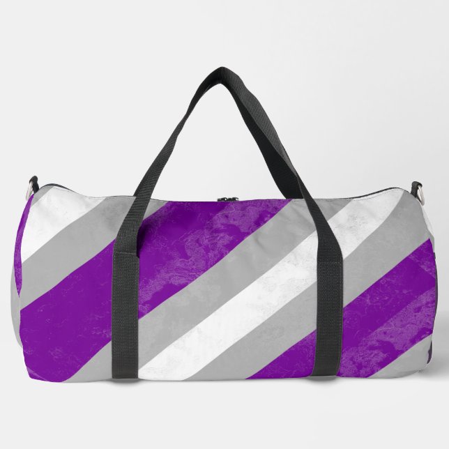 Graysexual Duffle Bag (Front)