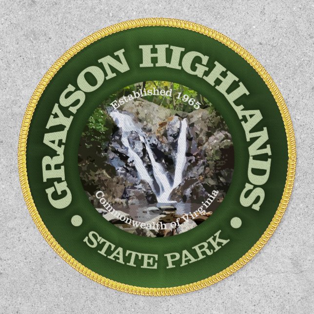 Grayson Highlands SP  Patch (Front)