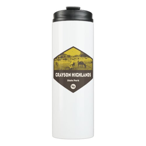 Grayson Highlands State Park Virginia Thermal Tumbler
