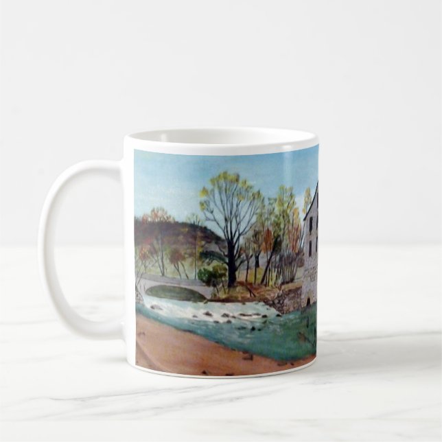 Graysville Mill -Grandpa's painting Coffee Mug (Left)