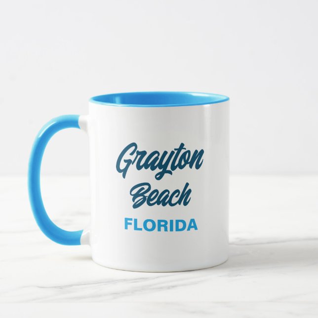 Grayton Beach Florida Coffee Mug (Left)