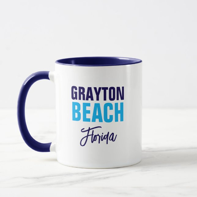Grayton Beach Florida Coffee Mug (Left)