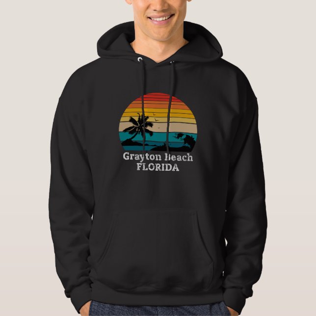 Grayton Beach FLORIDA Hoodie (Front)