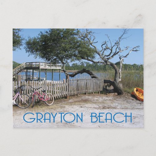 Grayton Beach Florida Postcard