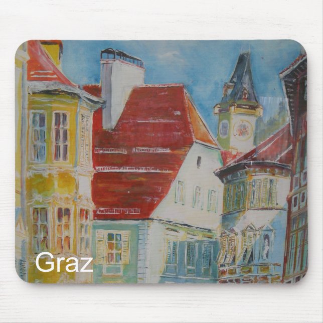 Graz, Styria Mouse Pad (Front)