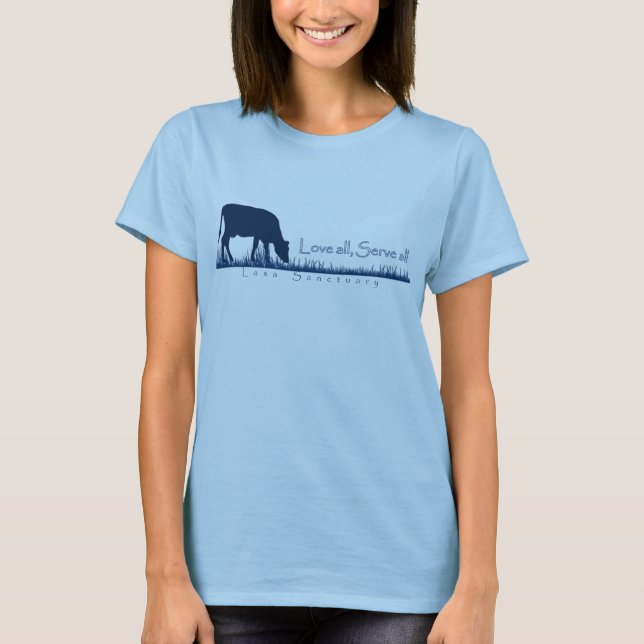 Grazing Cow Lasa tee (Front)