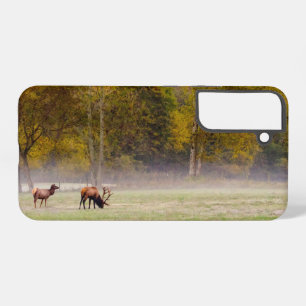 Grazing Elk Couple Samsung Phone Case