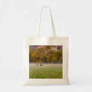 Grazing Elk Tote Bag