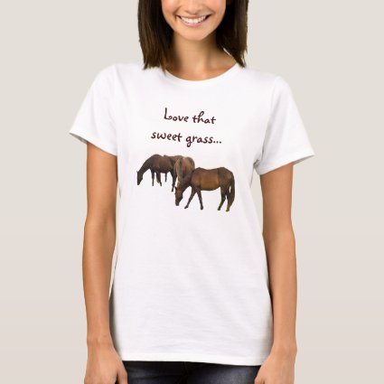 Grazing Horses T-Shirt