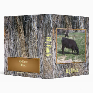 Grazing in May 3 Ring Binder