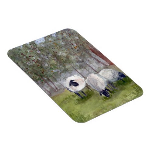 Grazing Sheep Magnet