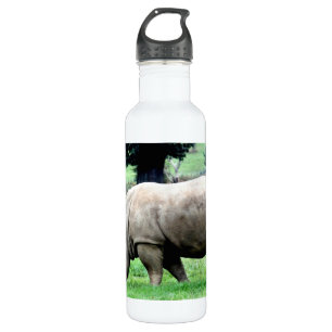 Grazing White Rhino Water Bottle