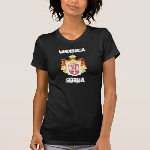 Grdelica, Serbia with coat of arms T-Shirt