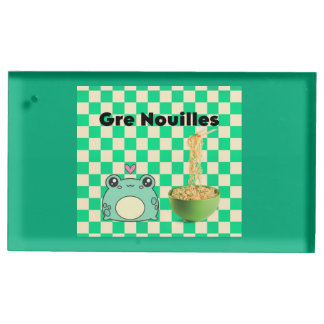 Gre noodles place card holder