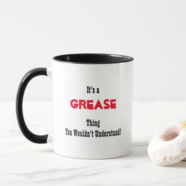 Grease Mug (With Donut)