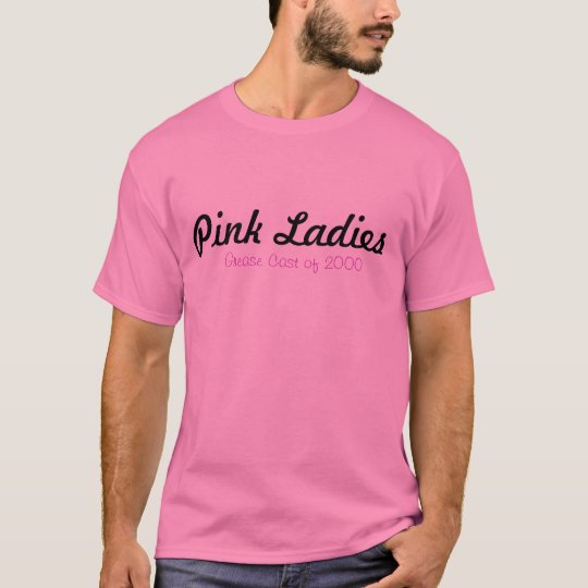 Grease Musical T Shirt Pink Ladies T Shirt 7597