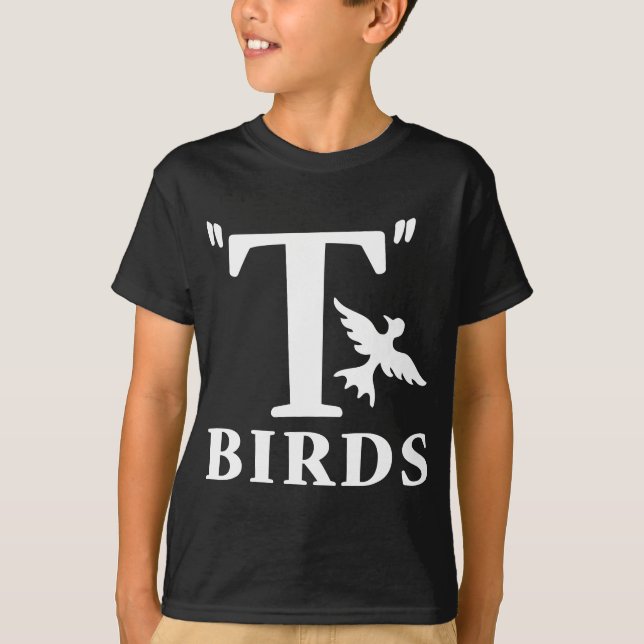 Grease T-Birds Rydell High Mens & Ladies T-Shirt (Front)