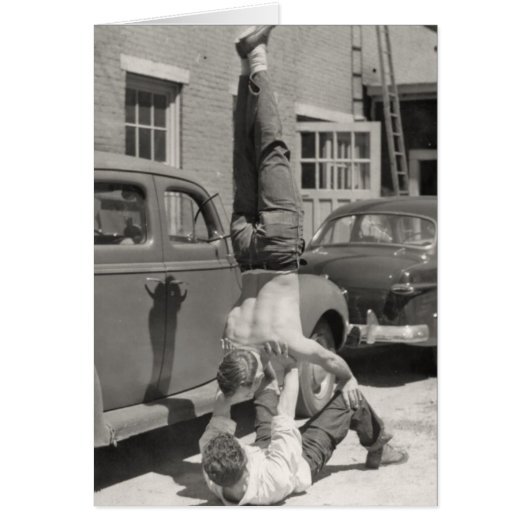 Greaser Gymnasts Cards (Front)
