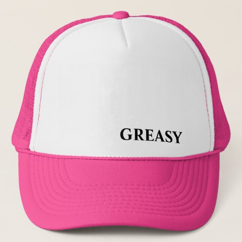 GREASY Girls trucker mesh motocross racing bikes Trucker Hat