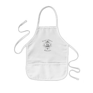 Great Abaco Bahamas Nautical Sailing Compass sail Kids' Apron