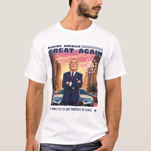 Great again trump design T_Shirt