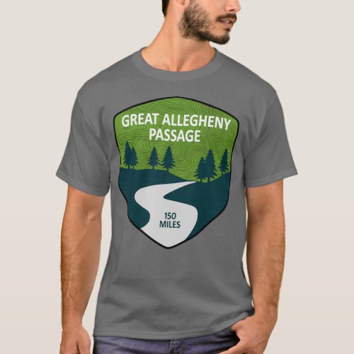 Great Allegheny Passage   2  T_Shirt