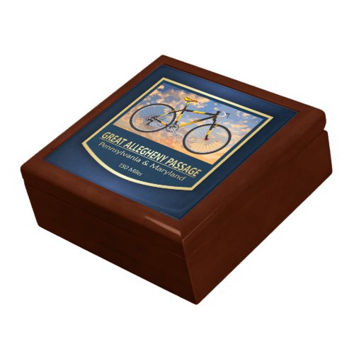 Great Allegheny Passage bike2 2 Gift Box